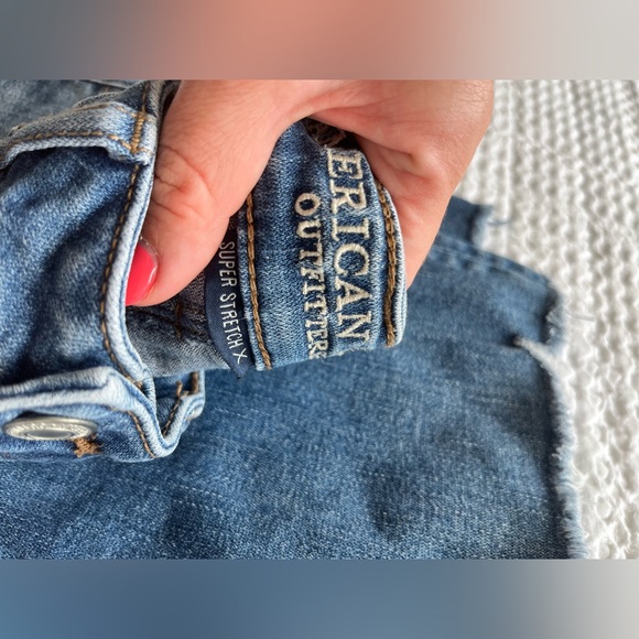 American eagle exposed button from straight/wide leg jean - Picture 5 of 6